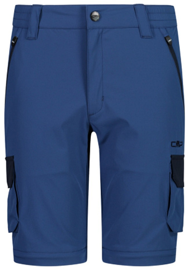 Брюки детские CMP Zip Off 31T5624 Basic Blue - Фото 4 большая