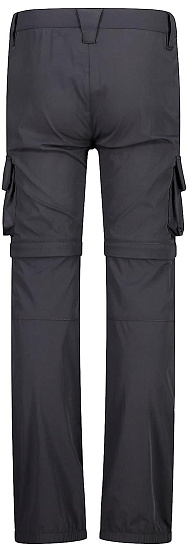 Брюки детские CMP Zip Off 31T5624 Dark Grey - Фото 2 большая