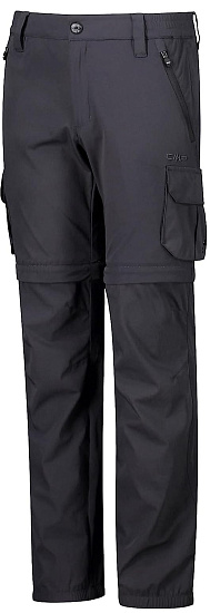 Брюки детские CMP Zip Off 31T5624 Dark Grey - Фото 3 большая