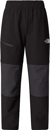 Брюки детские The North Face Hike Convertible Tnf Black/Asphalt Grey - Фото 1 большая