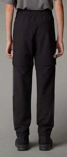 Брюки детские The North Face Hike Convertible Tnf Black/Asphalt Grey - Фото 4 большая