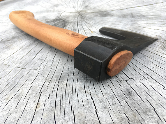 Топор Сибирский булат Крепыш с бойком - Фото 3 большая