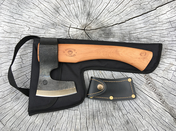 Топор Сибирский булат Крепыш с бойком - Фото 4 большая