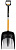 Лопата Fiskars X-series для уборки снега телескопическая - Фото 1 малая