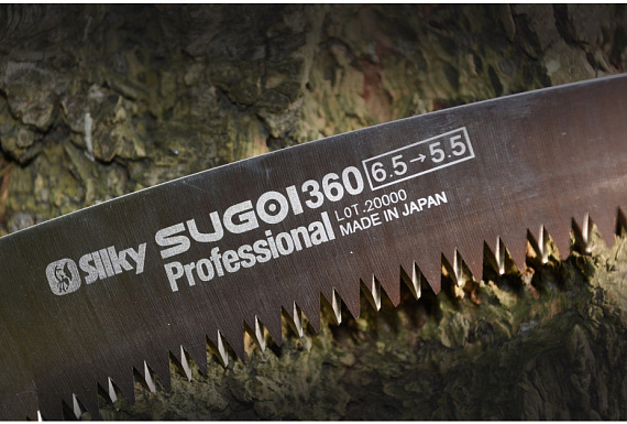 Пила Silky Sugoi 360мм 6.5зуб/30мм в чехле - Фото 6 большая