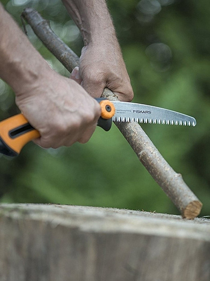 Набор Fiskars: топор, пила, нож - Фото 13 большая