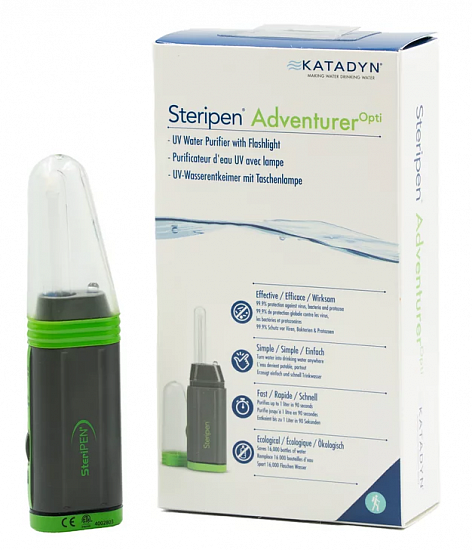 Стерилизатор Katadyn Steripen Adventurer Opti UV Water Purifier - Фото 4 большая