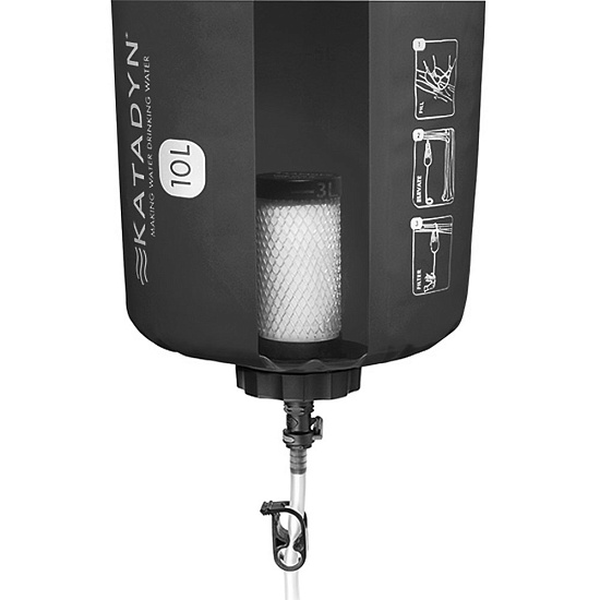 Фильтр для воды Katadyn Base Camp Pro Tactical 10 - Фото 3 большая