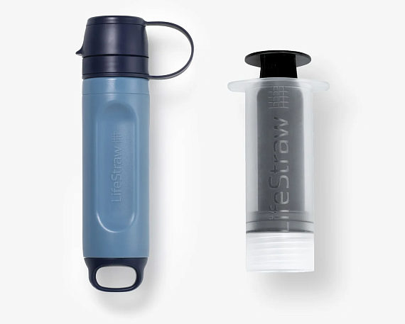 Фильтр для воды LifeStraw Peak Solo Mountain Blue - Фото 3 большая