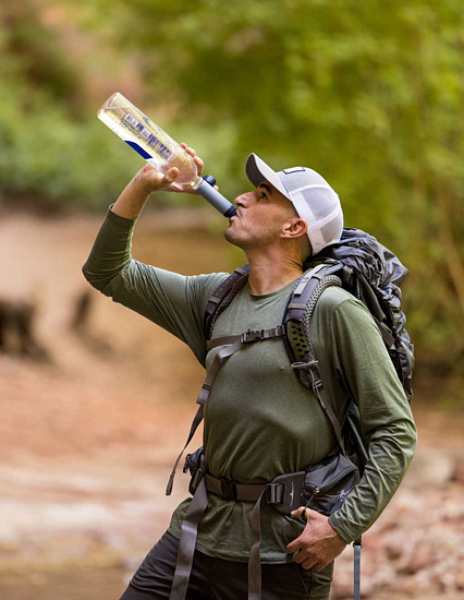 Фильтр для воды LifeStraw Peak Solo Mountain Blue - Фото 6 большая