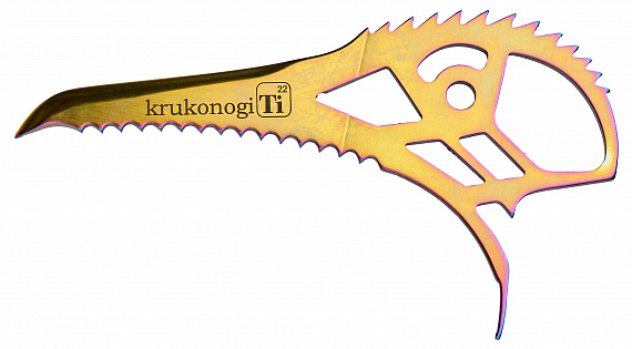 Клюв сменный Krukonogi для Cassin X-Dream - Armor steel (ледовый). Stas Beskin Edition - Фото 2 большая