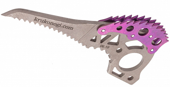 Клюв сменный Krukonogi для Grivel Machine - Armor steel (Agressive) Титановые щеки - Фото 2 большая