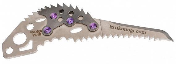 Клюв сменный Krukonogi для Petzl Nomic I, II/Quark II/Ergo II (Armor steel) IWC - Фото 2 большая