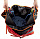 Рюкзак Petzl Kliff Rope Bag Red - Фото 4 малая