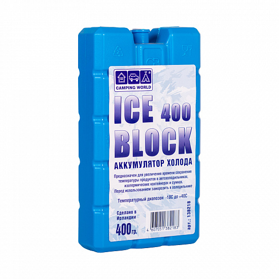 Аккумулятор холода Camping World Iceblock 400 - Фото 2 большая