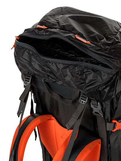 Рюкзак Bergans Helium Pro 55 Solid Charcoal/Koi Orange - Фото 4 большая