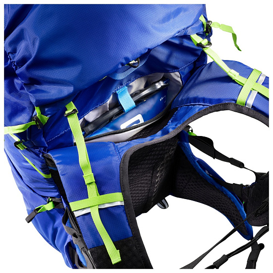 Рюкзак Salomon Peak 40 Surf Web/Lime - Фото 4 большая