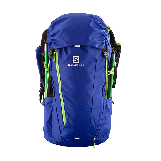 Рюкзак Salomon Peak 40 Surf Web/Lime - Фото 5 большая