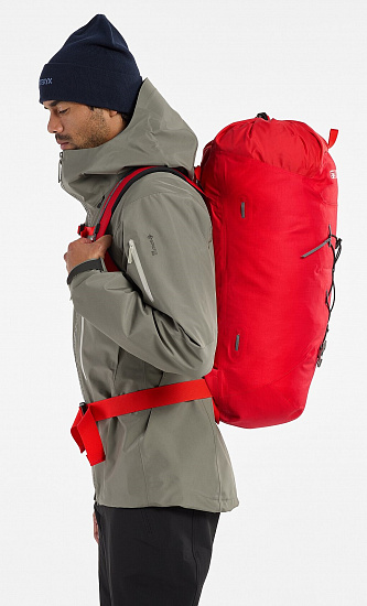 Рюкзак Arcteryx Alpha Fl 40 Black - Фото 5 большая
