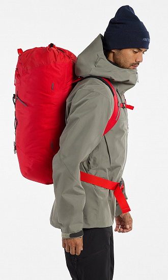 Рюкзак Arcteryx Alpha Fl 40 Black - Фото 6 большая