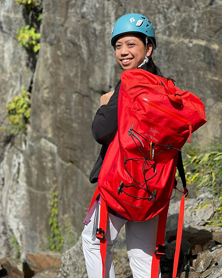 Рюкзак Arcteryx Alpha Fl 40 Black - Фото 8 большая