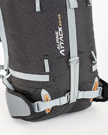 Рюкзак Lowe Alpine ALPINE ATTACK 45:55   Black/Tangerine - Фото 6 большая