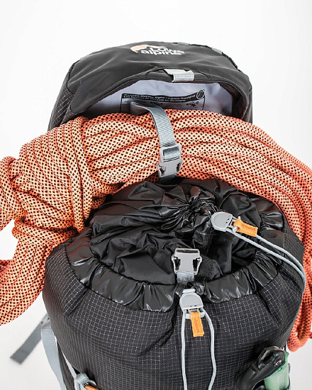 Рюкзак Lowe Alpine ALPINE ATTACK 45:55   Black/Tangerine - Фото 7 большая