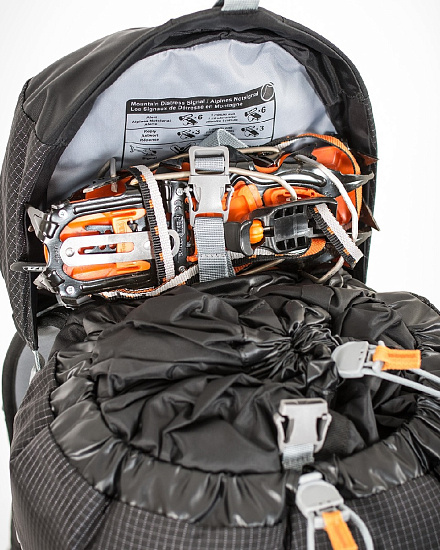 Рюкзак Lowe Alpine ALPINE ATTACK 45:55   Black/Tangerine - Фото 8 большая