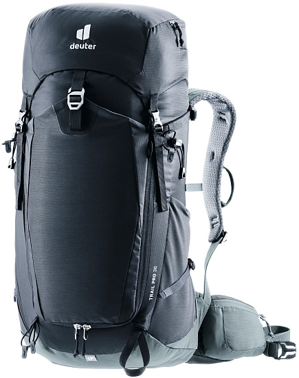Рюкзак Deuter Trail Pro 36 Black/Shale - Фото 1 большая