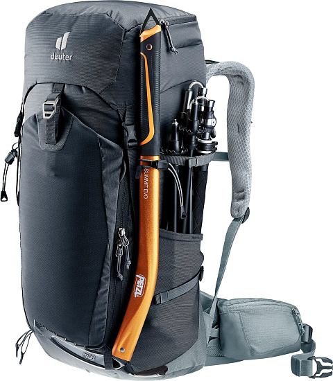 Рюкзак Deuter Trail Pro 36 Black/Shale - Фото 11 большая