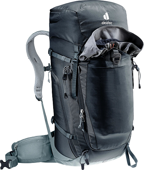 Рюкзак Deuter Trail Pro 36 Black/Shale - Фото 12 большая