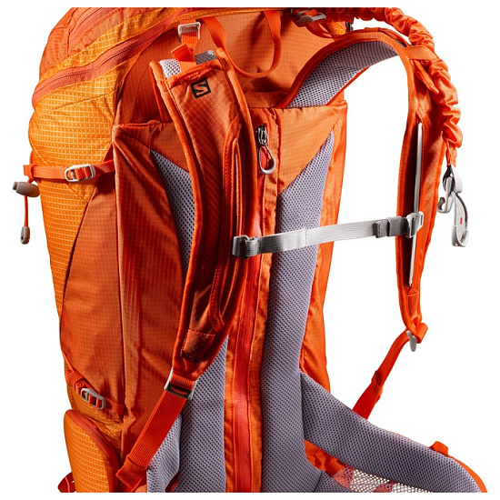 Рюкзак Salomon X Alp 30 Lime Punch/Surf The Web - Фото 2 большая