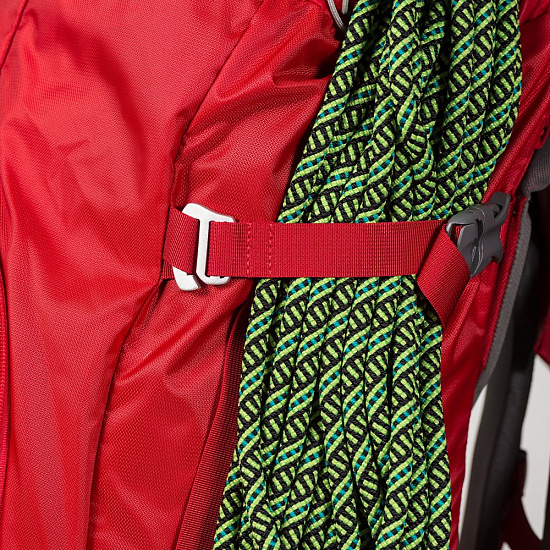 Рюкзак Bergans Helium Pro 55 Red/SolidGrey - Фото 3 большая