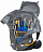 Рюкзак Ferrino Triolet 32+5 Dark Grey - Фото 6 малая