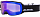 Горнолыжная маска Alpina Nakiska QVM Black Matt/Blue - Фото 1 малая