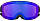 Горнолыжная маска Alpina Nakiska QVM Black Matt/Blue - Фото 3 малая