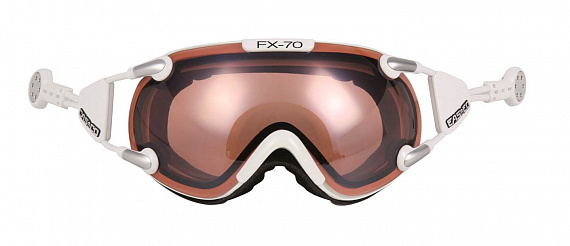 Горнолыжная маска Casco FX70 Vautron White - Фото 1 большая