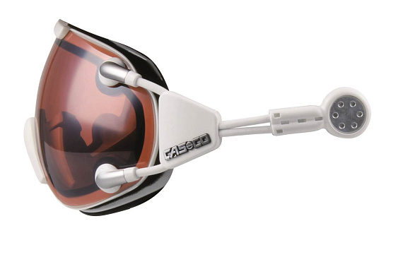 Горнолыжная маска Casco FX70 Vautron White - Фото 2 большая