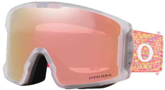 Горнолыжная маска Oakley Line Miner L Freestyle Collection Strap/Prizm Rose Gold - Фото 1 большая