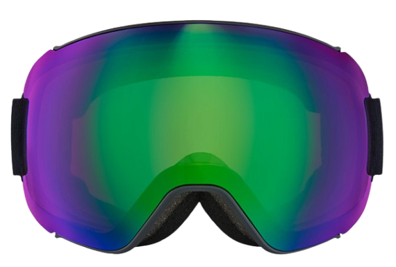 Горнолыжная маска Head Magnify 5K Photo Black/Green - Фото 2 большая