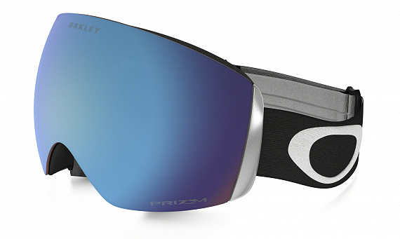 Горнолыжная маска Oakley Flight Deck Matte Black/Prizm Sapphire Iridium - Фото 1 большая
