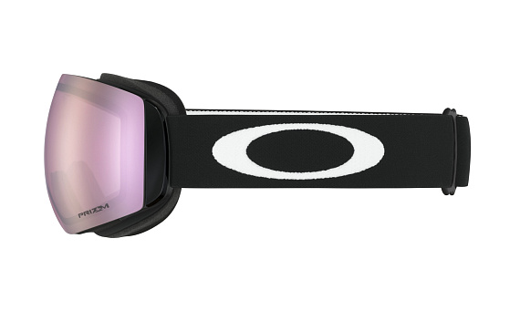 Горнолыжная маска Oakley Flight Deck M Matte Black/Prizm Hi Pink Iridium - Фото 5 большая