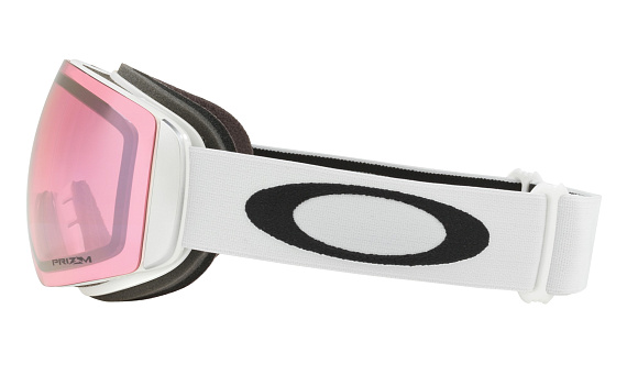 Горнолыжная маска Oakley Flight Deck M Matte White/Prizm Hi Pink Iridium - Фото 5 большая