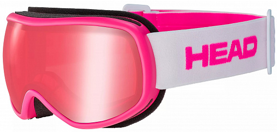 Горнолыжная маска детская Head Ninja Red/Pink - Фото 1 большая