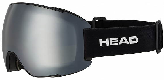 Горнолыжная маска Head Sentinel +SL  Black/Chrome - Фото 1 большая
