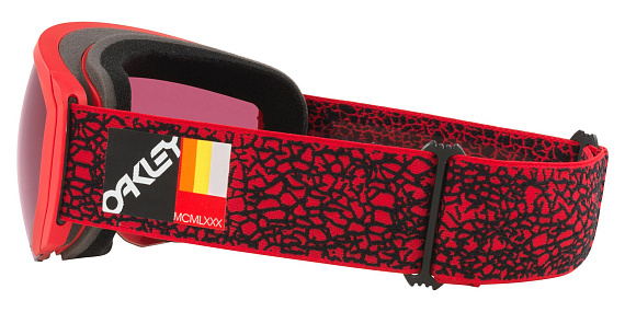 Горнолыжная маска Oakley Flight Path L Rdlne Crckl/w/Prizm DkG - Фото 3 большая