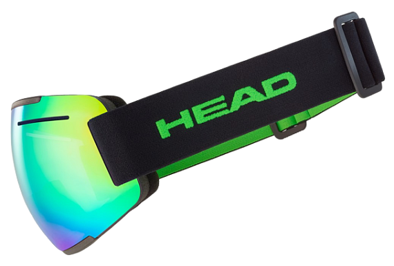 Горнолыжная маска Head F-Lyt Green-Black /FMR Green - Фото 2 большая