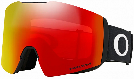 Горнолыжная маска Oakley Fall Line Xl Black/Prizm Snow Torch Iridium - Фото 1 большая
