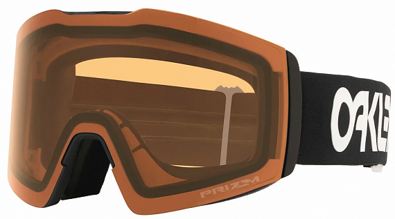 Горнолыжная маска Oakley Fall Line Xl Factory Pilot Black/Prizm Snow Persimmon - Фото 1 большая