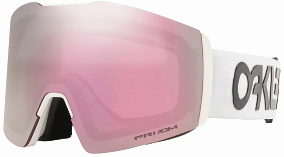 Горнолыжная маска Oakley Fall Line L Factory Pilot White/Prizm Snow Hi Pink - Фото 2 большая